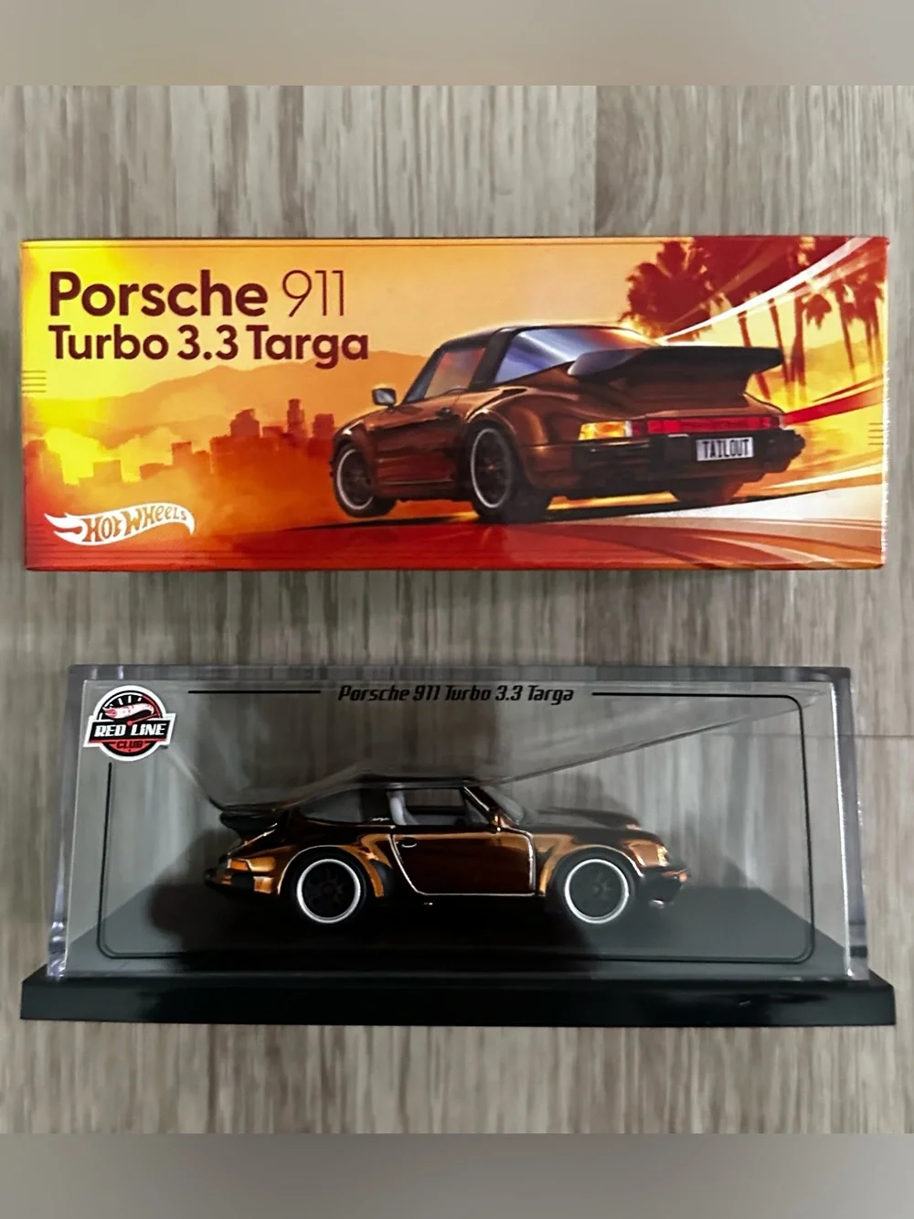Hot Wheels RLC Exclusive 1988 Porsche 911 Targa Turbo ‘Spectraflame Brown’